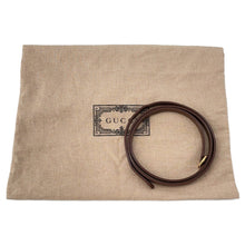 将图像加载到图库查看器中，GUCCI Jackie 1961 Handbag Beige/Brown637092 PVC Leather Size Mini
