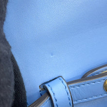 将图像加载到图库查看器中，GUCCI Bamboo Mini 3WAY Backpack Light Blue702106 Leather Bamboo
