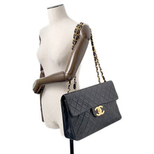 将图像加载到图库查看器中，CHANEL Jumbo Matelasse ChainShoulder Bag BlackA01094 Lambskin Size 34
