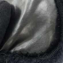 Load image into Gallery viewer, CHANEL CC Logo ChainTote Bag Black Nylon Fur
