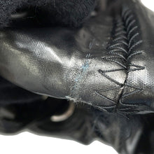 Load image into Gallery viewer, CHANEL ★CC Logo ChainTote Bag Black Nylon Fur
