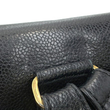 将图像加载到图库查看器中，CHANEL Triple Coco Chain Backpack Black Caviar Leather
