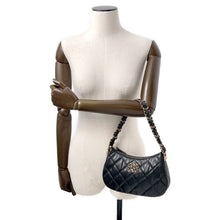 将图像加载到图库查看器中，CHANEL CHANEL19 Chain Handbag BlackAP3647 Lambskin
