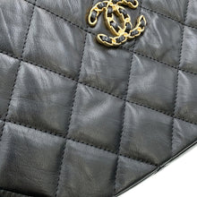 将图像加载到图库查看器中，CHANEL CHANEL19 Chain Handbag BlackAP3647 Lambskin
