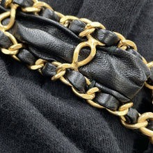 将图像加载到图库查看器中，CHANEL CHANEL19 Chain Handbag BlackAP3647 Lambskin
