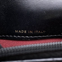 Load image into Gallery viewer, CHANEL Matelasse PearlChain Mini Chain Wallet BlackAP2932 Lambskin
