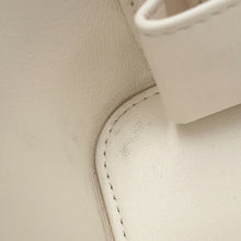 Load image into Gallery viewer, CHANEL Matelasse Top Handle Chain Vanity Bag WhiteAS3171 Caviar Leather Size Small
