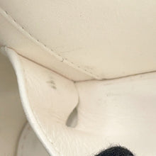 Load image into Gallery viewer, CHANEL Matelasse Top Handle Chain Vanity Bag WhiteAS3171 Caviar Leather Size Small
