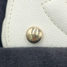 Load image into Gallery viewer, CHANEL Matelasse Top Handle Chain Vanity Bag WhiteAS3171 Caviar Leather Size Small
