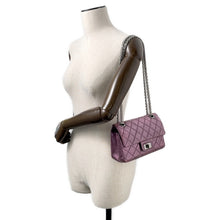 Load image into Gallery viewer, CHANEL 2.55 ChainShoulder Bag MetalicPink Lambskin Size Mini
