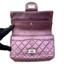 Load image into Gallery viewer, CHANEL 2.55 ChainShoulder Bag MetalicPink Lambskin Size Mini
