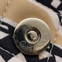 Load image into Gallery viewer, CHANEL Matelasse Checkered Flag ChainCard Case Year-end Gift Beige Nylon
