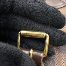 将图像加载到图库查看器中，LOUIS VUITTON Saumur SPO RedN48081 Damier Ebene Canvas Size 30
