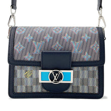 Load image into Gallery viewer, LOUIS VUITTON Dauphine Navy/MulticolorM55454 Leather Size Mini
