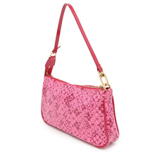 Load image into Gallery viewer, LOUIS VUITTON Cosmic Blossom Pochette Cosmic RoseM93166 PVC Coated Canvas
