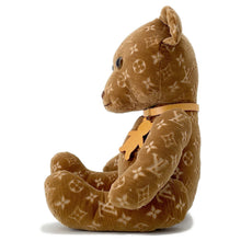 Load image into Gallery viewer, LOUIS VUITTON Doudou Teddy Bear_Limited to 500 pieces worldwide 2005 Stainless Steel BrownM99000 Velour

