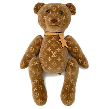 将图像加载到图库查看器中，LOUIS VUITTON Doudou Teddy Bear_Limited to 500 pieces worldwide 2005 Stainless Steel BrownM99000 Velour
