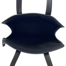 将图像加载到图库查看器中，LOUIS VUITTON Tote NoirM57308 Grain Leather
