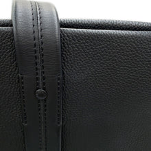 将图像加载到图库查看器中，LOUIS VUITTON Tote NoirM57308 Grain Leather
