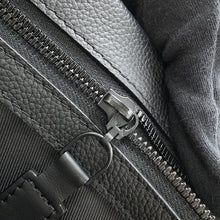 将图像加载到图库查看器中，LOUIS VUITTON Tote NoirM57308 Grain Leather
