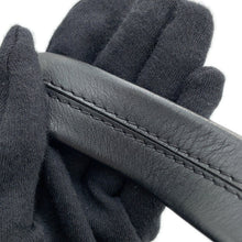 将图像加载到图库查看器中，LOUIS VUITTON Tote NoirM57308 Grain Leather
