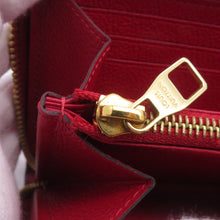 将图像加载到图库查看器中，LOUIS VUITTON Zippy Wallet CeriseM60737 Monogram Empreinte Leather
