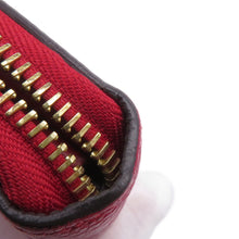 将图像加载到图库查看器中，LOUIS VUITTON Zippy Wallet CeriseM60737 Monogram Empreinte Leather
