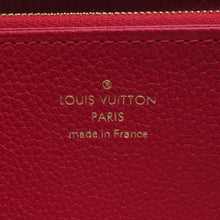 将图像加载到图库查看器中，LOUIS VUITTON Zippy Wallet CeriseM60737 Monogram Empreinte Leather
