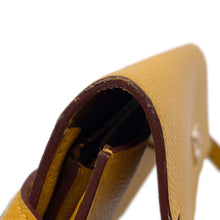 Load image into Gallery viewer, HERMES Kelly wallet long Jaune Ambre Epsom
