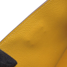 Load image into Gallery viewer, HERMES Kelly wallet long Jaune Ambre Epsom
