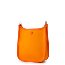 将图像加载到图库查看器中，HERMES Neo Evelyne Jaune d&#39;or/Feu Toile Officier Swift Leather Size TPM
