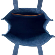 Load image into Gallery viewer, CELINE Cabas Blue196762 Denim Size Large
