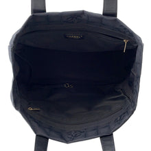 Load image into Gallery viewer, CHANEL New Travel Line Tote BlackA15991 NylonJacquard Leather Size MM
