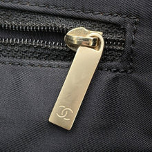 将图像加载到图库查看器中，CHANEL New Travel Line Tote BlackA15991 NylonJacquard Leather Size MM
