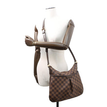 将图像加载到图库查看器中，LOUIS VUITTON Bloomsbury RedN42251 Damier Ebene Canvas Size PM
