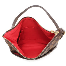 将图像加载到图库查看器中，LOUIS VUITTON Bloomsbury RedN42251 Damier Ebene Canvas Size PM
