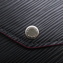 Load image into Gallery viewer, LOUIS VUITTON Portefeuille Sarah Noir/Hot pinkM64322 Epi Leather
