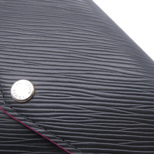 Load image into Gallery viewer, LOUIS VUITTON Portefeuille Sarah Noir/Hot pinkM64322 Epi Leather
