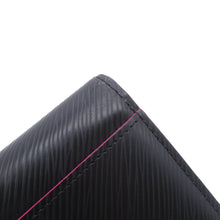 Load image into Gallery viewer, LOUIS VUITTON Portefeuille Sarah Noir/Hot pinkM64322 Epi Leather
