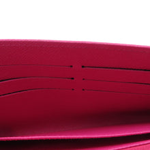 Load image into Gallery viewer, LOUIS VUITTON Portefeuille Sarah Noir/Hot pinkM64322 Epi Leather
