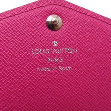 Load image into Gallery viewer, LOUIS VUITTON Portefeuille Sarah Noir/Hot pinkM64322 Epi Leather
