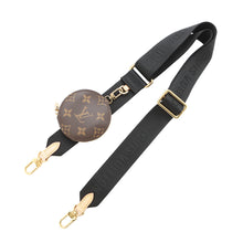 Load image into Gallery viewer, LOUIS VUITTON Shoulder Strap Noir/BrownJ02487 Monogram Nylon
