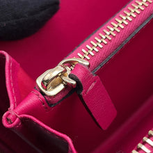 Load image into Gallery viewer, Valentino Garavani Studded Round Zip Long Purse Cloth PinkQW2P0645BOL Leather
