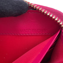 Load image into Gallery viewer, Valentino Garavani Studded Round Zip Long Purse Cloth PinkQW2P0645BOL Leather
