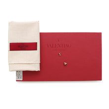 Load image into Gallery viewer, Valentino Garavani Studded Round Zip Long Purse Cloth PinkQW2P0645BOL Leather
