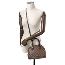 Load image into Gallery viewer, LOUIS VUITTON Alma RedN41221 Damier Ebene Canvas Size BB
