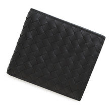Load image into Gallery viewer, Bottega Veneta Folded wallet Black193642 INTRECCIATOLeather
