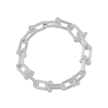 Load image into Gallery viewer, TIFFANY&amp;Co. Hardware Large Link Bracelet 16 links Size Large SV925
