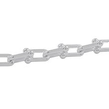 Load image into Gallery viewer, TIFFANY&amp;Co. Hardware Large Link Bracelet 16 links Size Large SV925
