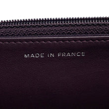 Load image into Gallery viewer, CHANEL Matelasse Chain wallet PurpleA33814 Lambskin
